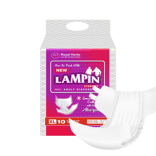 Lampin Economy Adult Diapers – XLarge | 30 Ultimate Care Premium Diapers