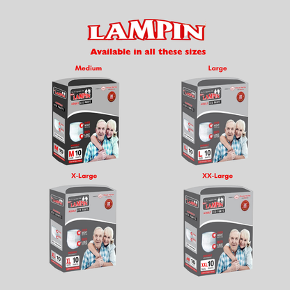 Lampin Adult Eco Pants – XX-Large | 20 Ultra-Absorbent Comfort Pants
